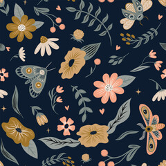 pattern seamless spring decor