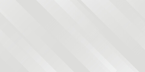 Diagonal grey gradient lines background. Abstract silver stripes wallpaper. Abstract gray tech backdrop. Oblique gris texture for graphic design, poster, banner, flyer, brochure, presentation. Vector