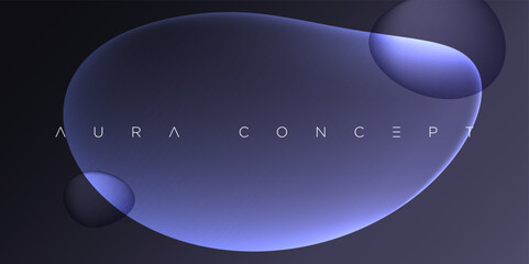 Elegant minimal abstract background with glowing purple translucent forms and soft gradients. Ideal for luxury branding, digital artwork, stylish presentations, and modern creative visuals.