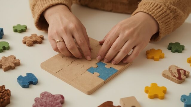 Puzzle book Wooden block Card scraper Bear Busy board Giftee Jigsaw Educational toy Trivet Mechanical cluebox Autism diagnosis The Citizenry game Cutting mat Interlocking Wood veneer Adhd timer plann