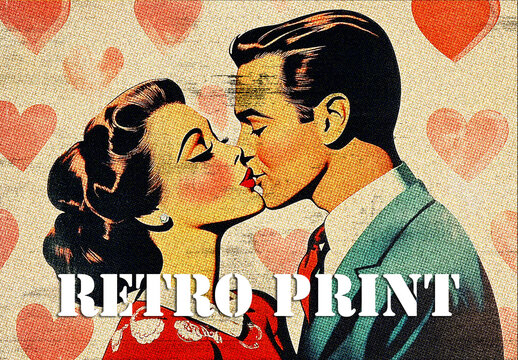 Retro Printer Effect