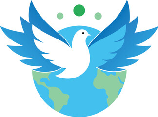 bird dove pigeon peace animal