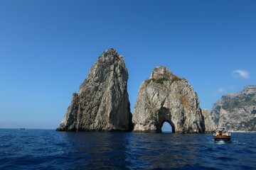 Faraglioni Rock Formations in Capri