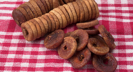Fresh Figs or Anjeer fruit healthy vegan food concept organic dry fruits on wooden background.
