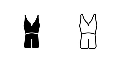 Workout Clothes Vector Icon