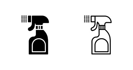 Spray Bottle Vector Icon