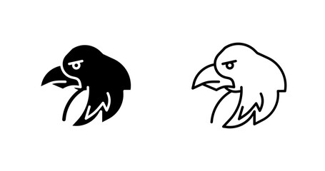 Bald Eagle Vector Icon