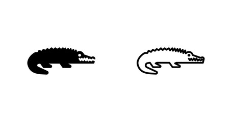 Crocodile Vector Icon