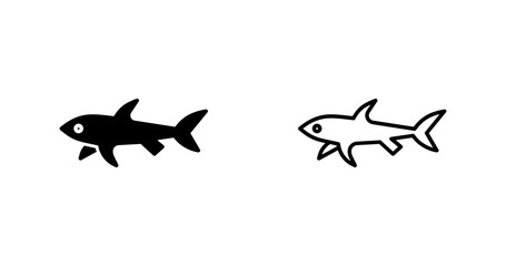 Hammerhead Shark Vector Icon