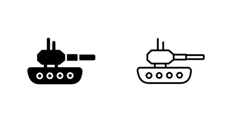 Tank Vector Icon