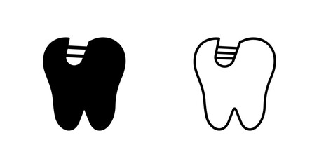 Tooth Decay Vector Icon