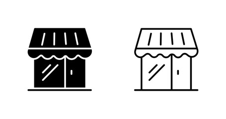 Retail Store Vector Icon