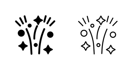 Fireworks Vector Icon