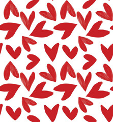 stock photo cute heart seamless pattern vector design 