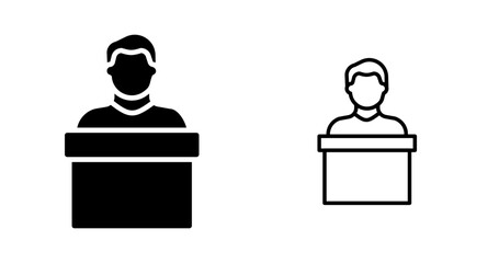 Defendant Vector Icon