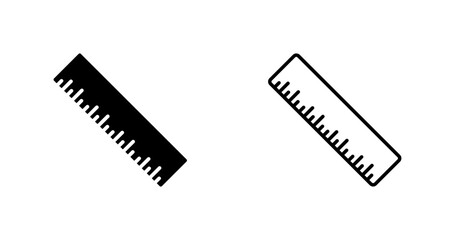 Ruler Vector Icon