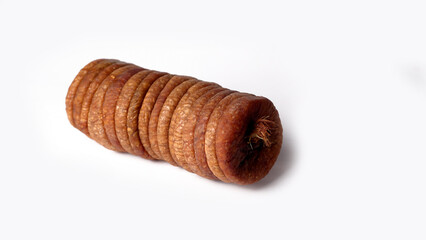 Fresh Figs or Anjeer fruit healthy vegan food concept organic dry fruits on wooden background.