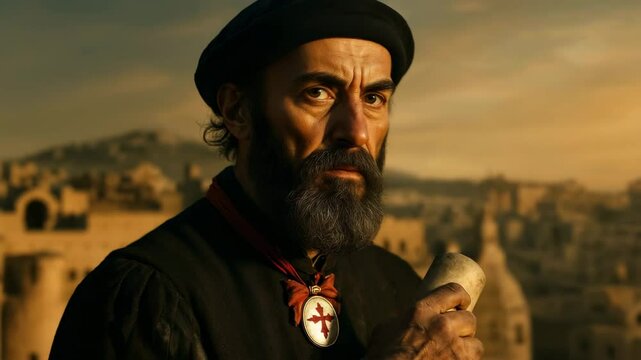 Explorer Historical Portrait Cinematic Adventure