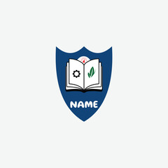 3704 educational logo school college university learning institute book academy organization