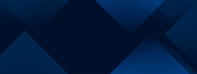 Dark Blue Abstract Technology Background with Overlapping Transparent Squares and Gradient Lines. Modern Futuristic Design, Suitable for Business Presentations, Corporate Templates, 