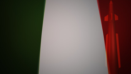 A 3D Nuclear Warhead with Overlaid Italy Flag

No AI was used in the making of this content....
