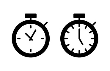 stopwatch icon vector illustration. Timer sign and symbol. Countdown icon. Period of time