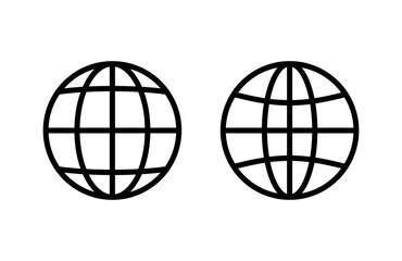 Web icon vector illustration. go to web sign and symbol. web click icon. Global search icon