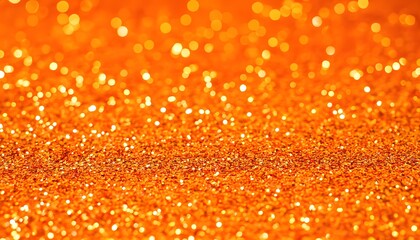 Orange glittery background. Wallpaper.