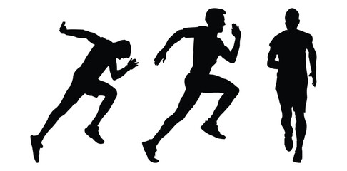 boy running practice