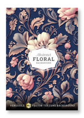 Rose flower art design cover design, wedding invitation template design, versatile vector background, brochure template, Luxury invitation card background, invitation, abstract background, cover art