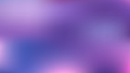 Abstract Blurred mesh purple blue teal background. Soft light gradient backdrop with place for text. Vector illustration for banner, poster, design