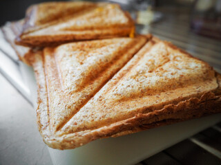Freshly Made Sandwich Toast