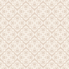 Seamless lace floral background. Luxury texture for wallpaper, wedding designs, invitation, fabric, vector illustration.