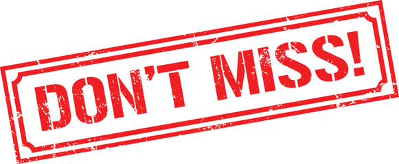 Grunge stamps don't miss