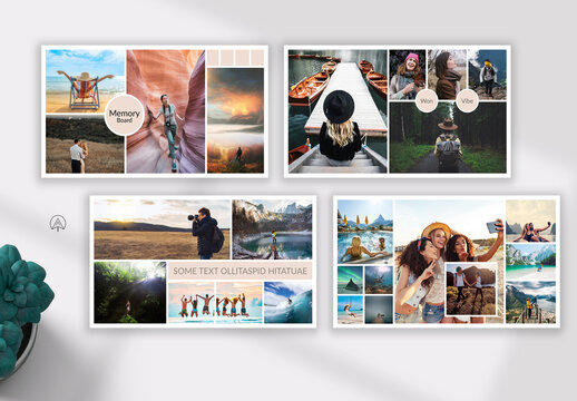 Memory Mood Board Template
