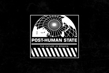futuristic streetwear graphic tee design templates ideas