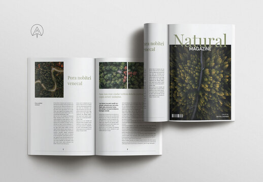 Natural Magazine Template
