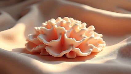 Creative 3d renders of Abstract futuristic sculptures.