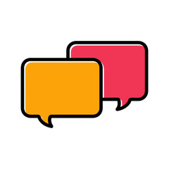 Message Bubble Icon Design