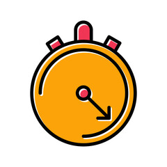 Stop Watch Icon Design