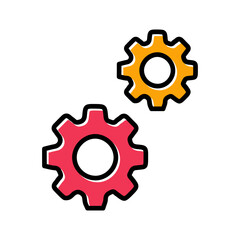 Gaming Gear Icon Design