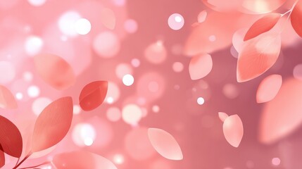 Soft blurred background with rose tint flat design side view spa theme animation colored pastel. 