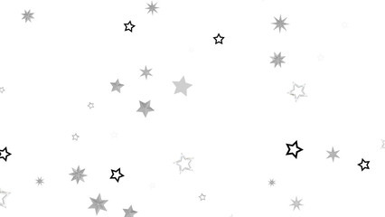 Simple background with many stars. Perfect for cards, banners, and websites.