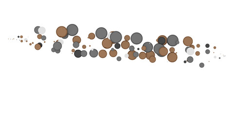 confetti png. Gold confetti falls from the sky.