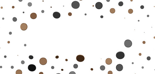 confetti png. Gold confetti falls from the sky.