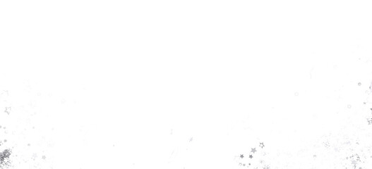 Elegant white background with subtle silver star accents. Perfect for invitations, cards, or websites.