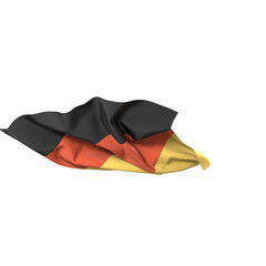 The German flag proudly waving