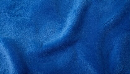 surface of blue faux suede background
