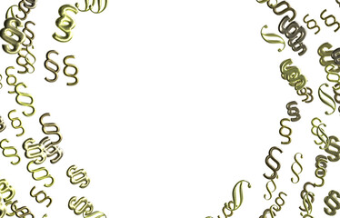 Paragraph article sign symbol 3d