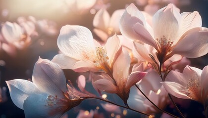 floral botanical ethereal petals